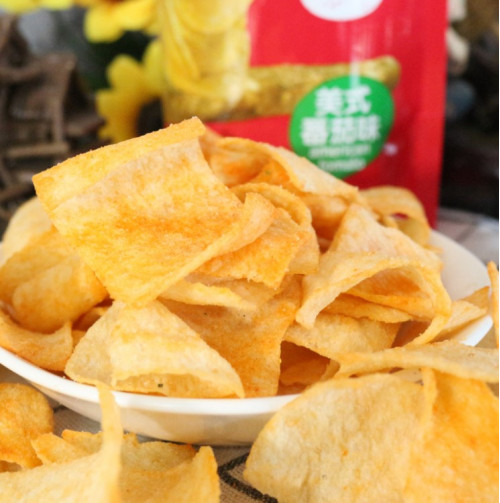 Чипсы из ямса "YamChip" со вкусом соевого соуса и специй (90гр.)