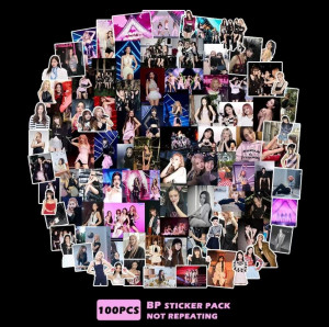 Набор стикеров BLACKPINK 100 шт. №99