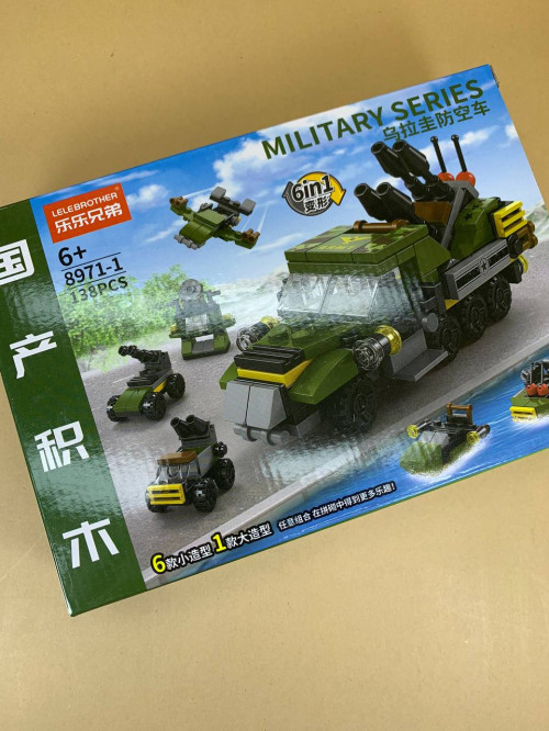 Конструктор (6 в 1) Military Series
