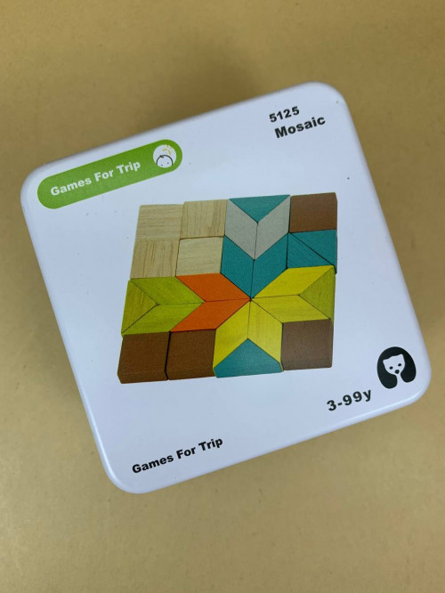 Развивающая игра Деревянная мозаика 5125
