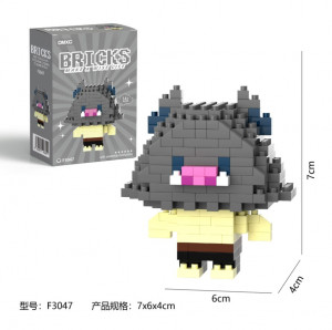 Конструктор мини BRICKS Клинок рассекающий демонов Иноске 39