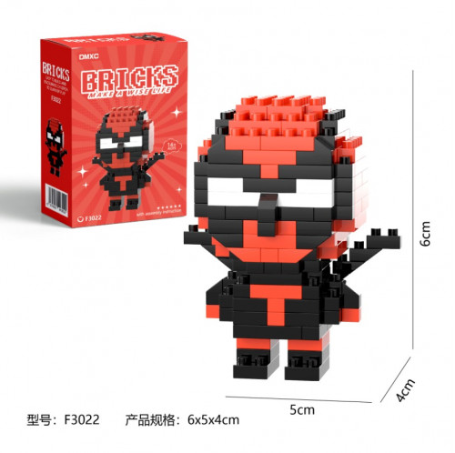 Конструктор мини BRICKS Дэдпул 34