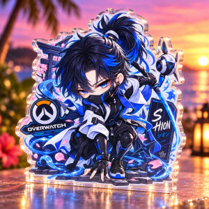 Фигурка БЛОК Чиби Overwatch - Hanzo 19