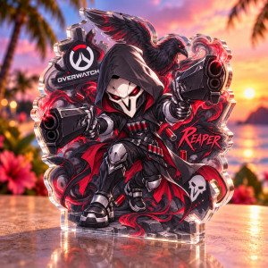 Фигурка БЛОК Чиби Overwatch - Reaper 21
