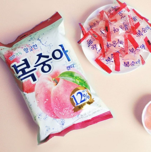 LOTTE Леденцы со вкусом персика