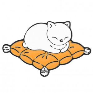 Металлический пин Котик 6576