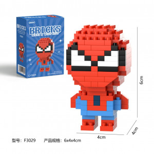Конструктор мини BRICKS Человек паук 32