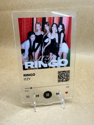 Фигурка Акриловая обложка альбома ITZY RINGO