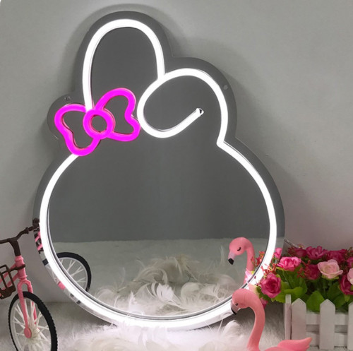 Зеркало со светодиодной подсветкой "Bunny"
