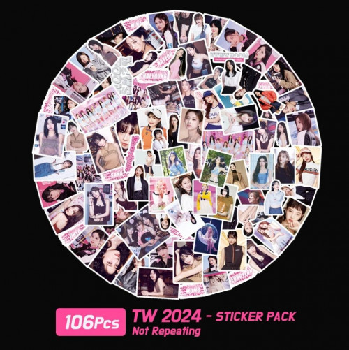Набор из 106 стикеров TWICE №136 для фанатов k-pop коллекций
