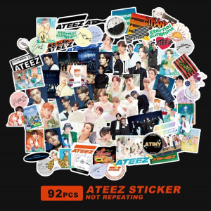 Набор стикеров ATEEZ 92 шт. №107