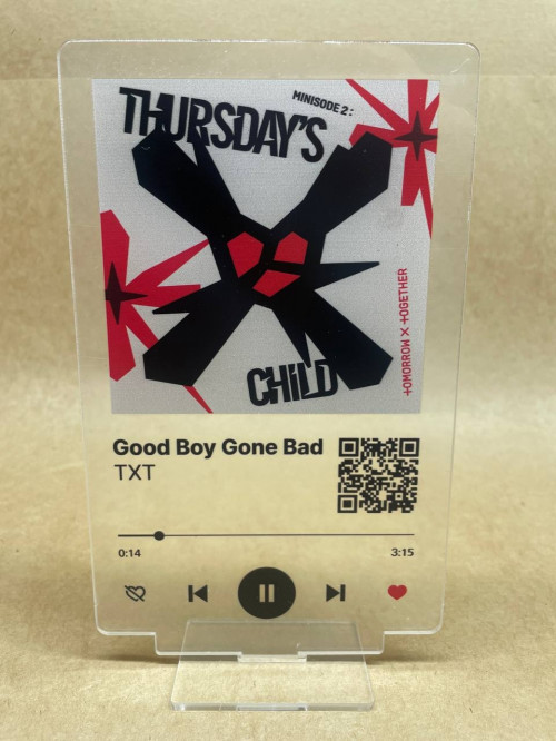 Акриловая Фигурка TXT «Minisode 2: Thursday’s Child» – Коллекционная Обложка Альбома
