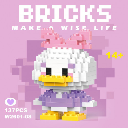 Конструктор мини BRICKS Уточка 30
