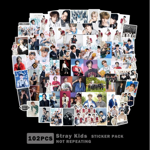 Набор из 102 стикеров Stray Kids №109 для фанатов k-pop
