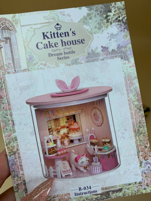 Конструктор Kitten cake house
