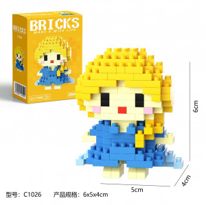 Конструктор мини BRICKS Эльза 60