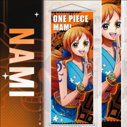 Гобелен с Нами из One Piece - Отличное Украшение для Дома
