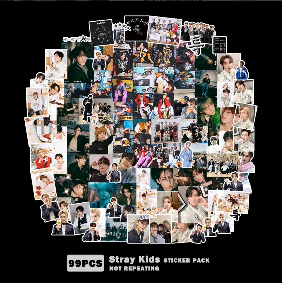 Набор стикеров Stray Kids 99 шт. №80