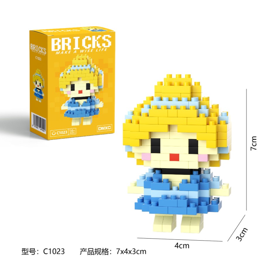 Конструктор мини BRICKS Золушка 07