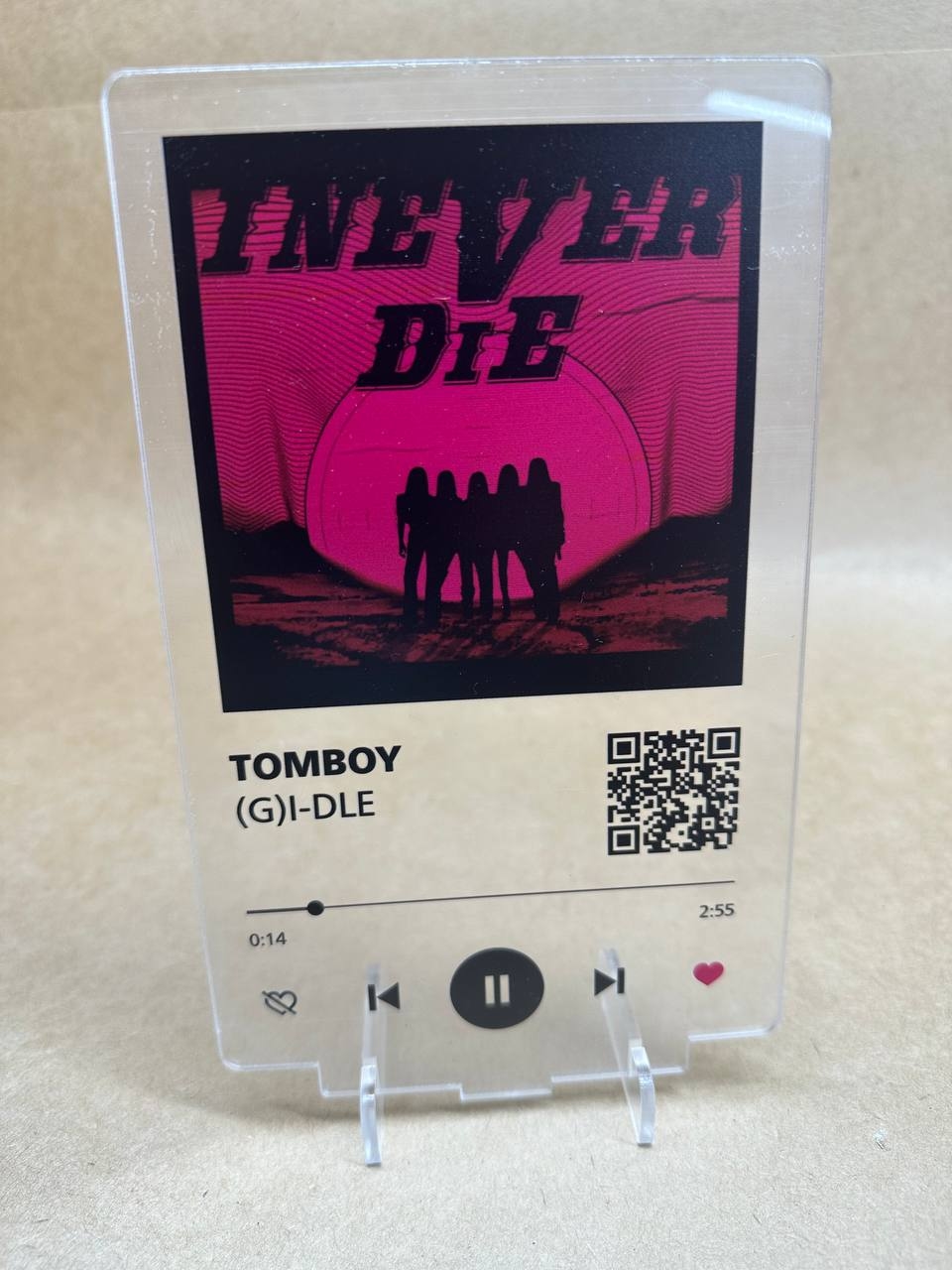 Фигурка Акриловая обложка альбома (G)I-DLE I NEVER DIE